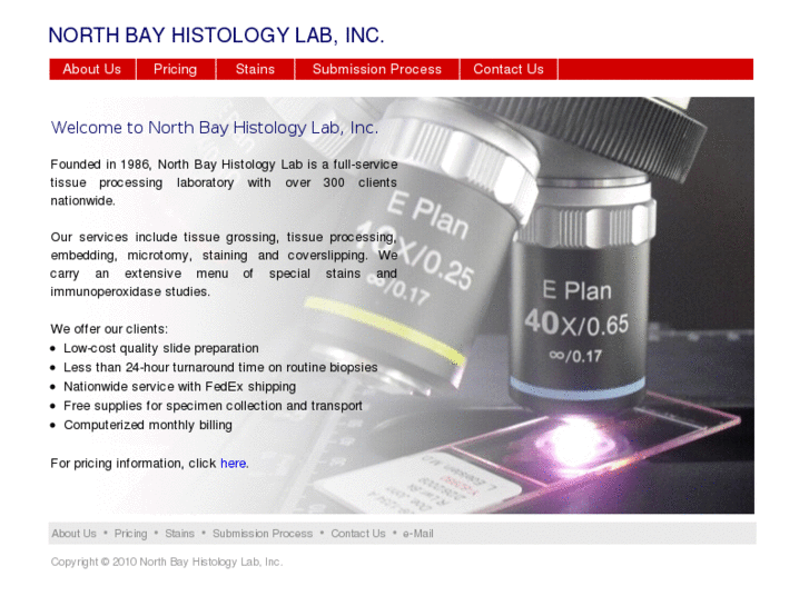 www.northbayhistologylab.com