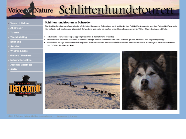 www.schlittenhundetouren.net