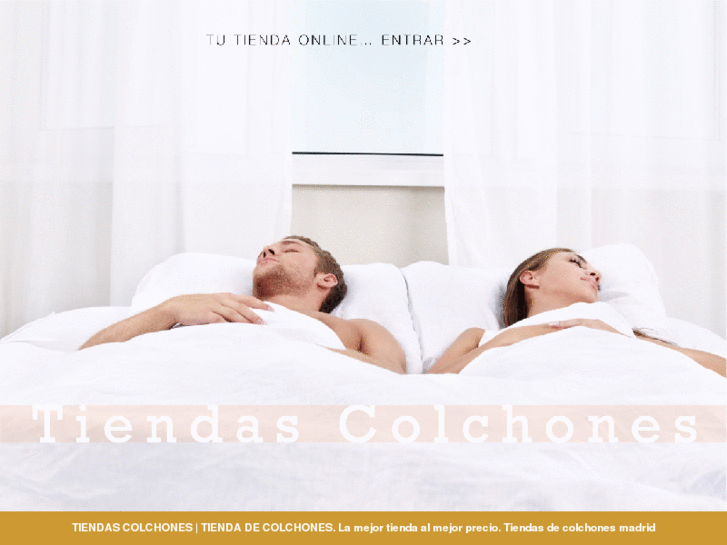 www.tiendascolchones.net