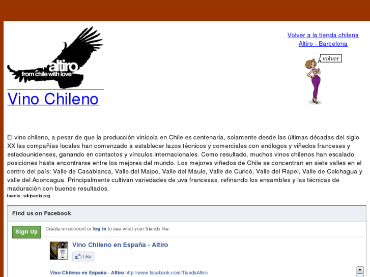 www.vinochileno.es