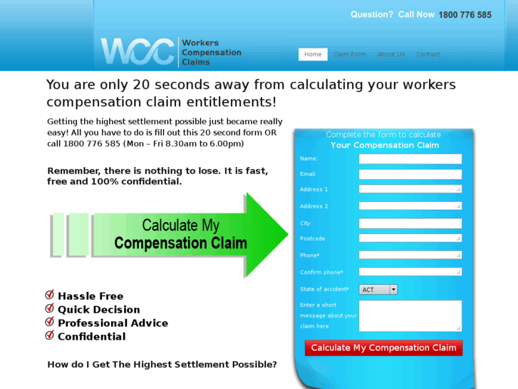 www.workerscompensationclaim.com.au