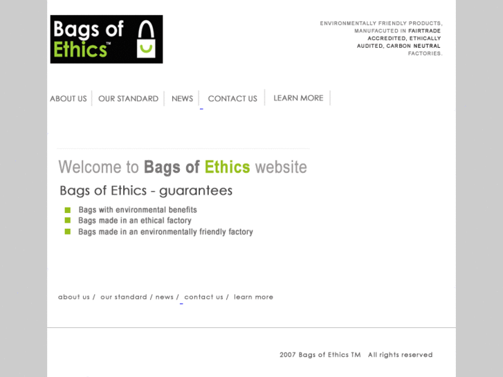 www.bagsofethics.org