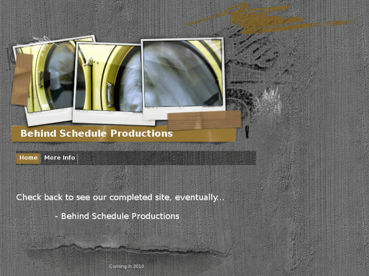 www.behindscheduleproductions.com