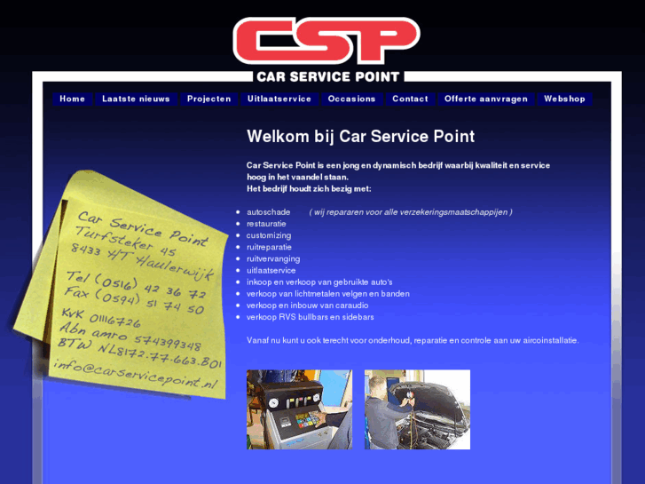 www.carservicepoint.nl