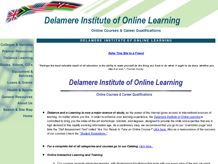 www.delamere-online-learning.com