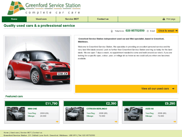 www.greenfordservicestation.co.uk