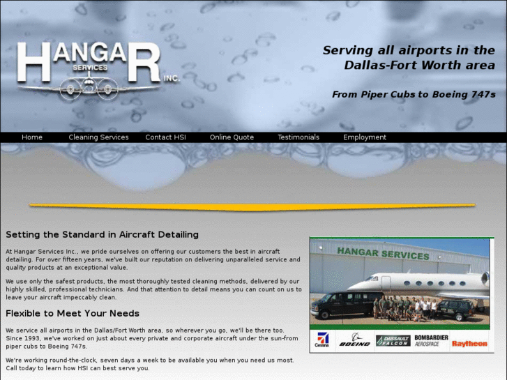 www.hangarservices.com