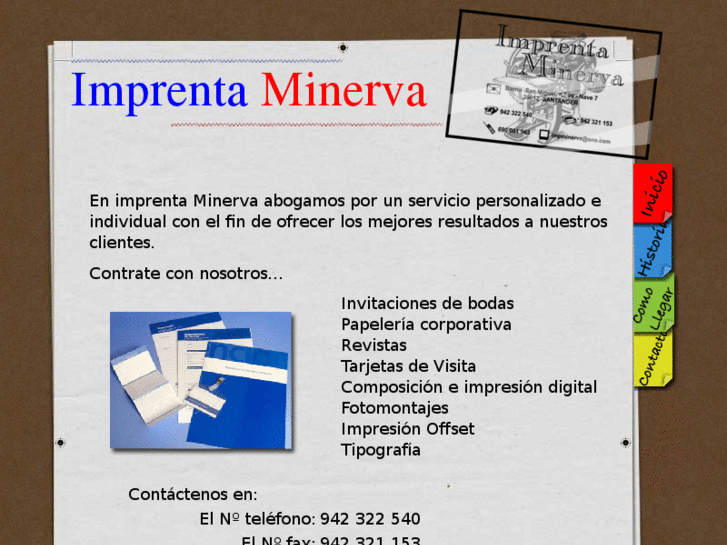 www.imprentaminerva.es