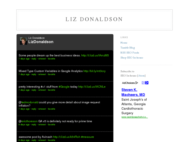 www.lizdonaldson.org