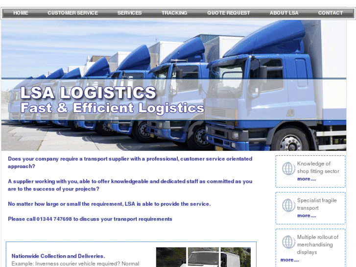 www.lsa-logistics.net