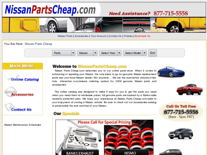 www.nissanpartscheap.com