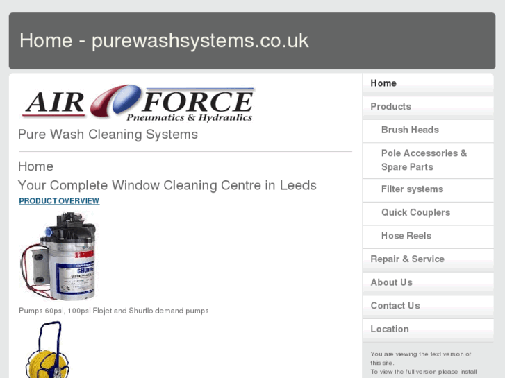 www.purewashsystems.co.uk