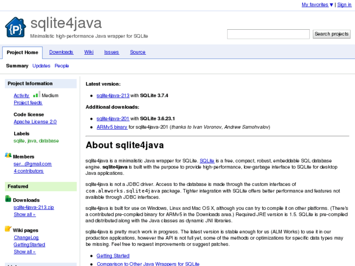 www.sqlite4java.com