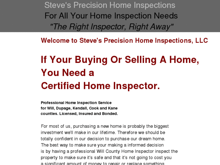 www.steveshomeinspections.com