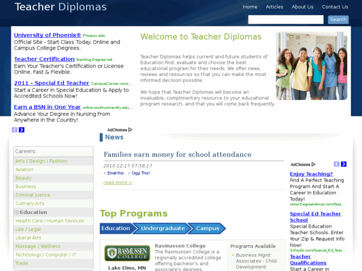 www.teacherdiplomas.com