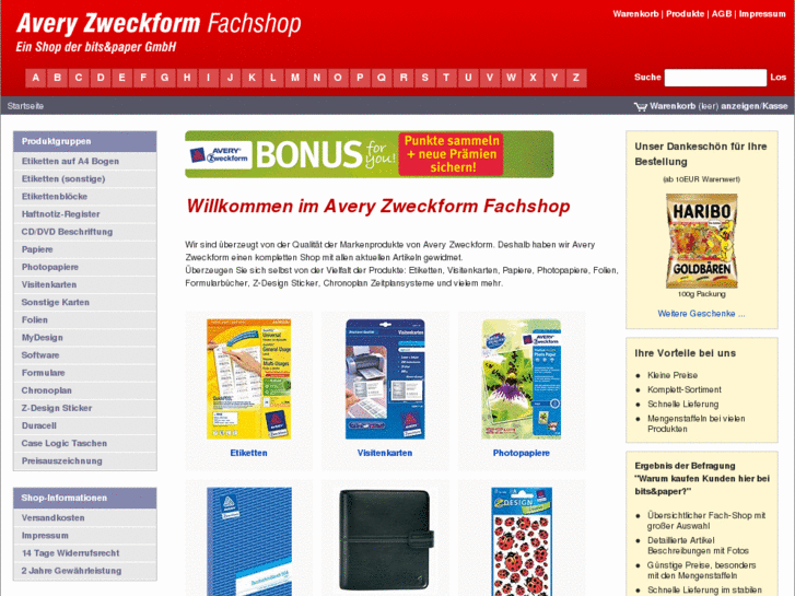 www.avery-zweckform-fachshop.de