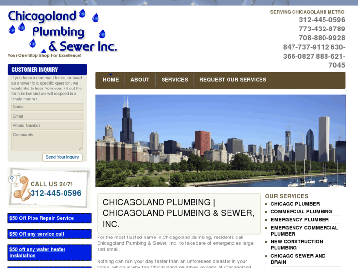 www.chicagolandplumbingandsewer.net