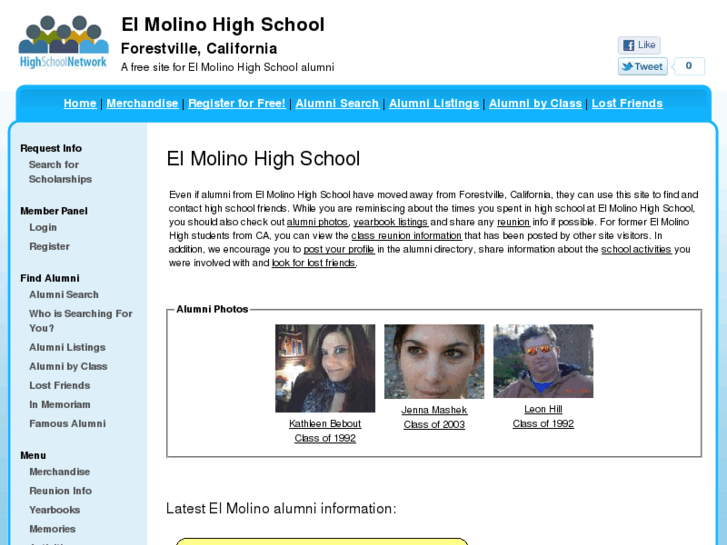 www.elmolinohighschoolalumni.org