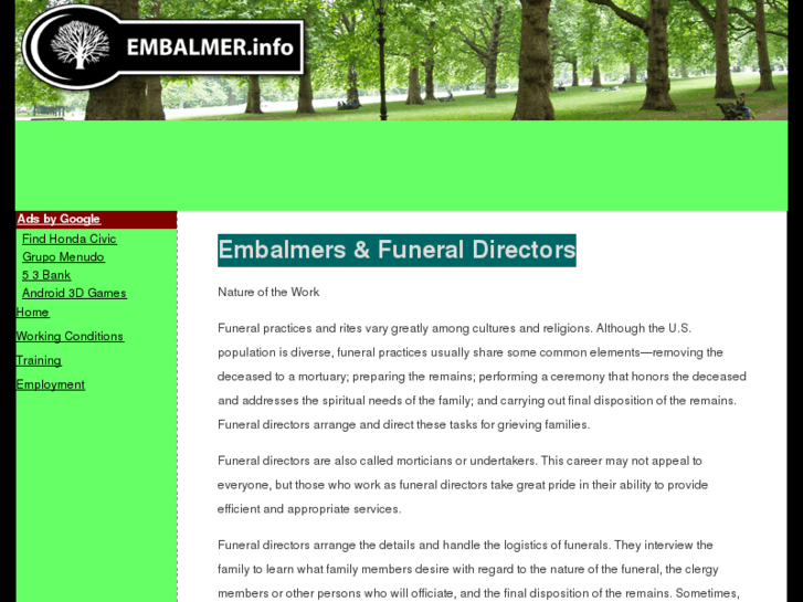 www.embalmer.info