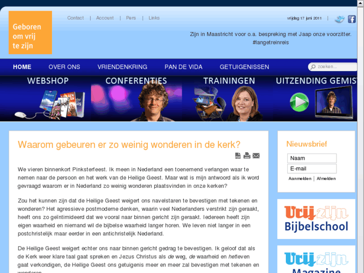 www.geborenomvrijtezijn.nl