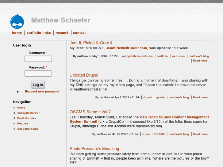 www.matthewschaefer.net