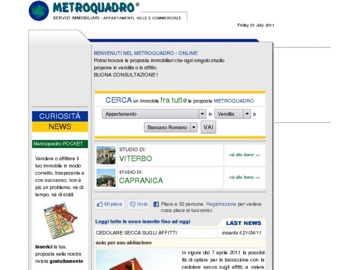 www.metroquadro-online.it