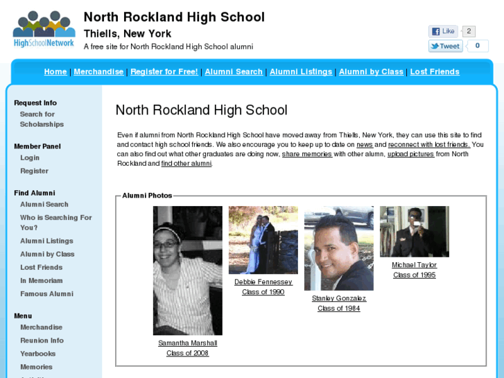 www.northrocklandhighschool.org