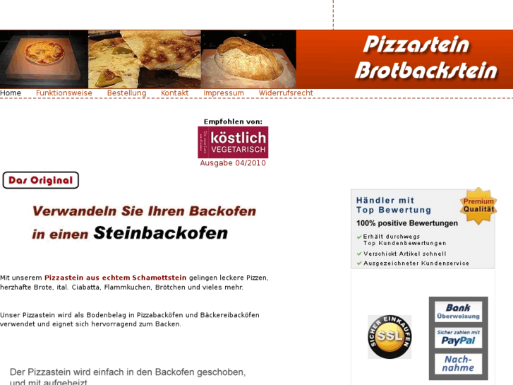 www.original-pizzastein.de