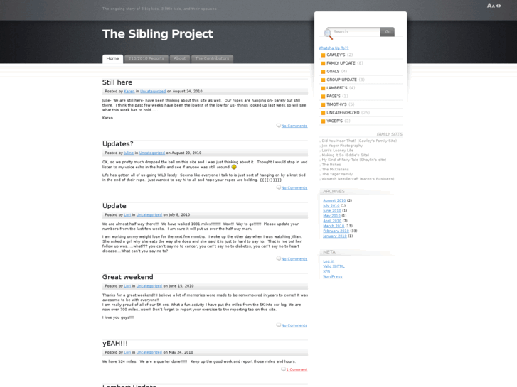 www.siblingproject.com