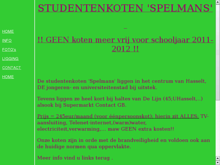 www.studentenkoten-spelmans.be