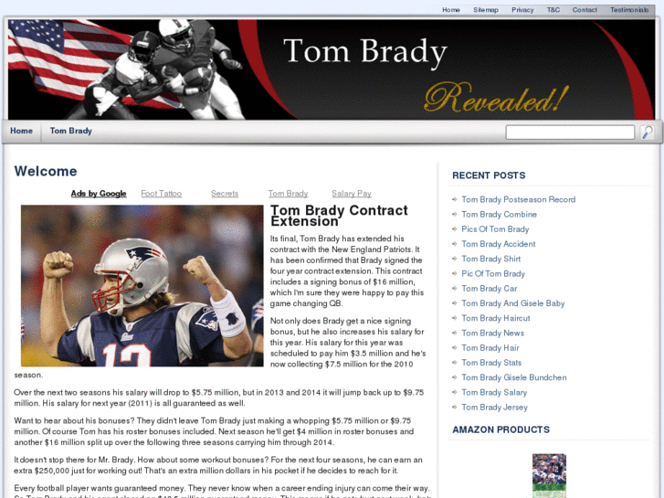 www.tombradysecrets.com