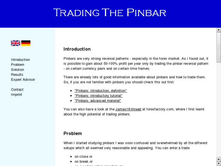 www.tradingthepinbar.com