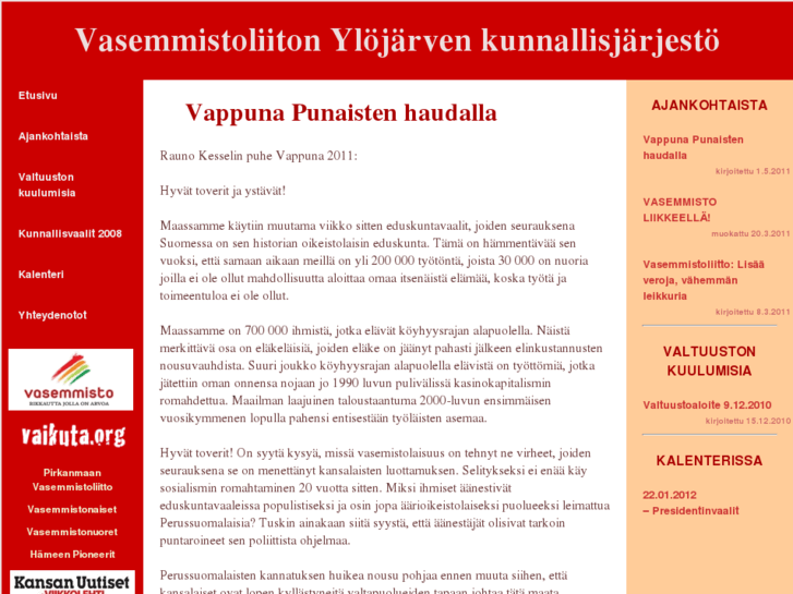 www.vasemmisto.net