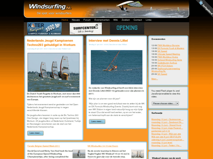 www.windsurfing.nl