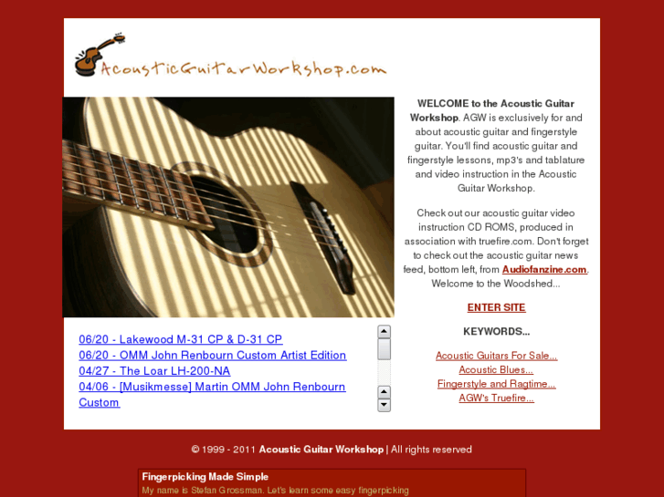 www.acousticguitarworkshop.com