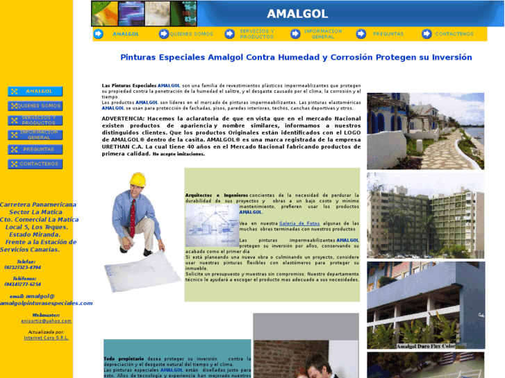 www.amalgolpinturasespeciales.com