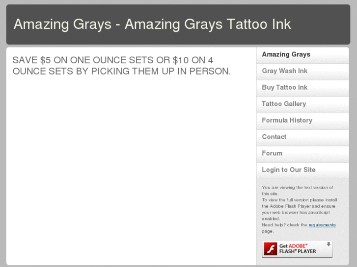 www.amazinggraystattooink.com