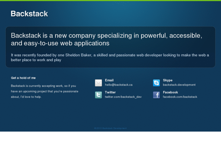 www.backstack.ca