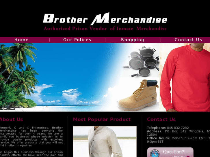 www.brothermerchandise.com