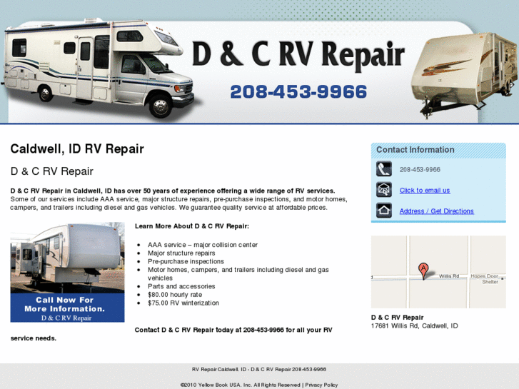 www.dandcrvrepair.com