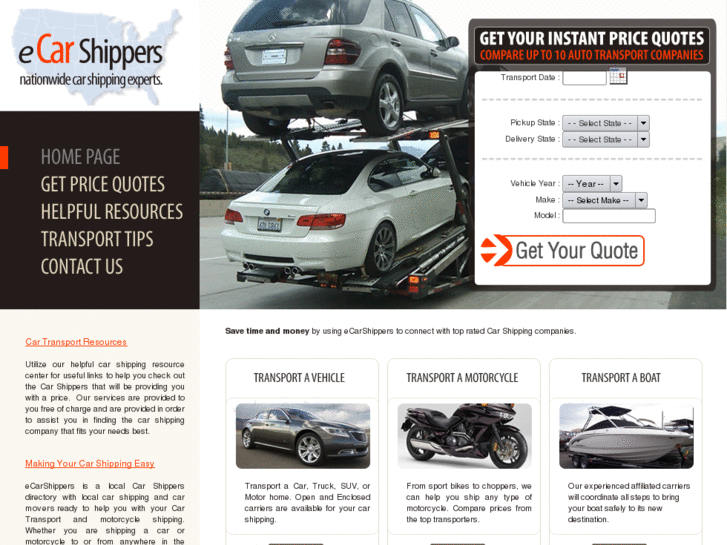 www.ecarshippers.com