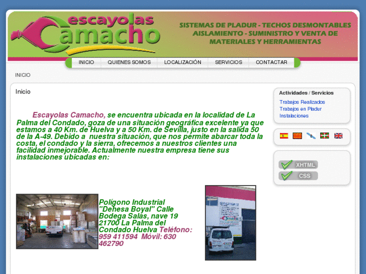 www.escayolascamacho.es