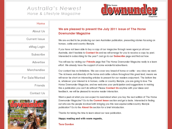 www.horsedownunder.com.au