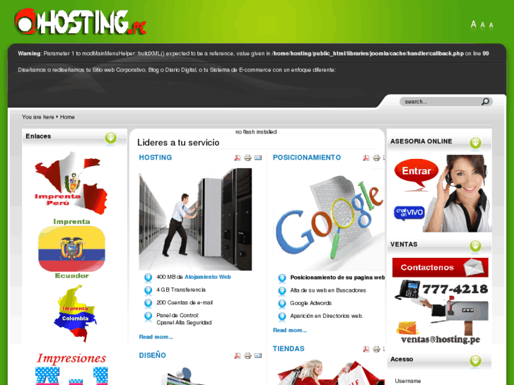 www.hosting.pe