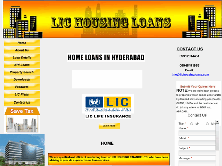 www.licindiahousing.com