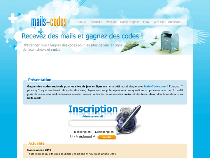 www.mails-codes.com