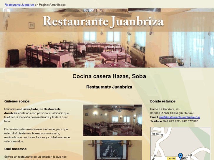 www.restaurantejuanbriza.com