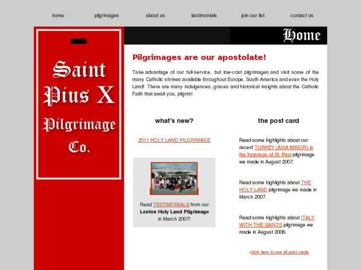 www.stpiusxpilgrimage.com