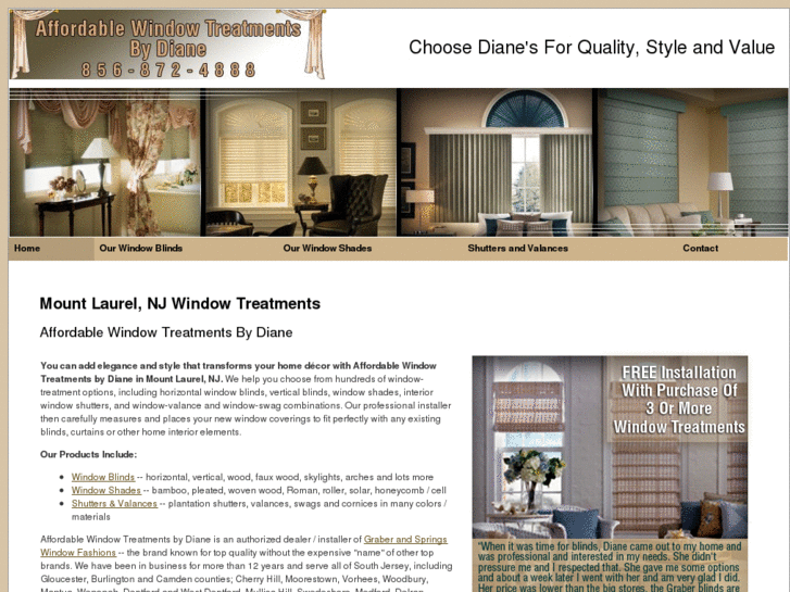 www.affordablewindowtreatmentsbydiane.com