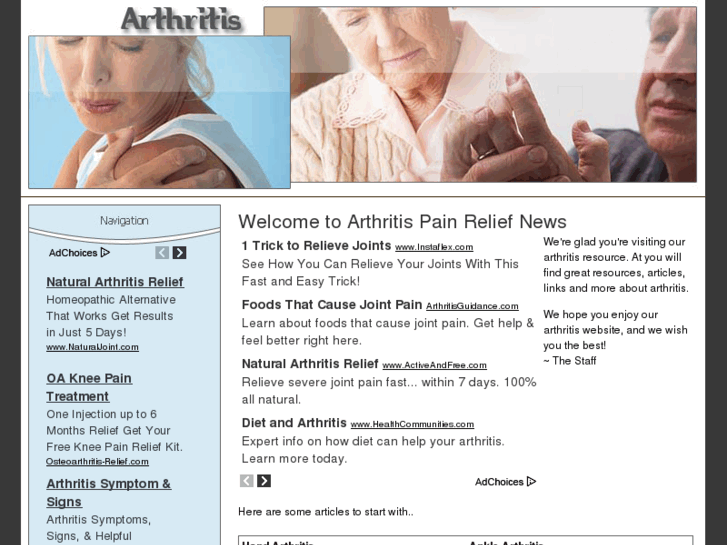 www.arthritispainreliefnews.com